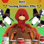 Adelphi Thanksgiving Food Drive Flyer Graphic